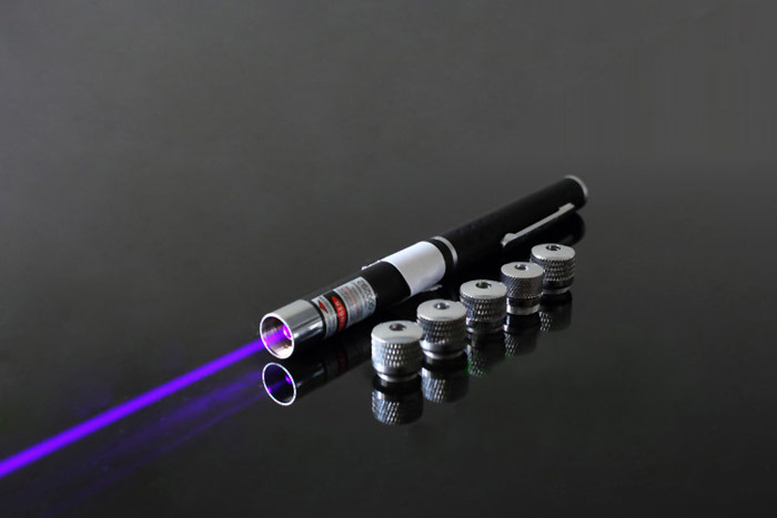 10mW青紫色光レーザーポインター高機能