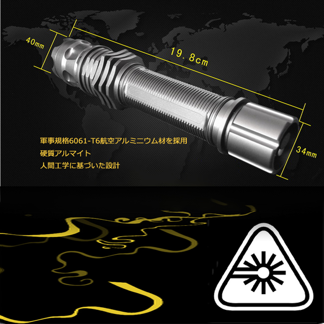 軍事レーザーポインター