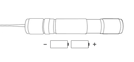 レーザーポインター電池